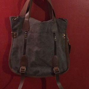 Canvas Crossbody NEW never used